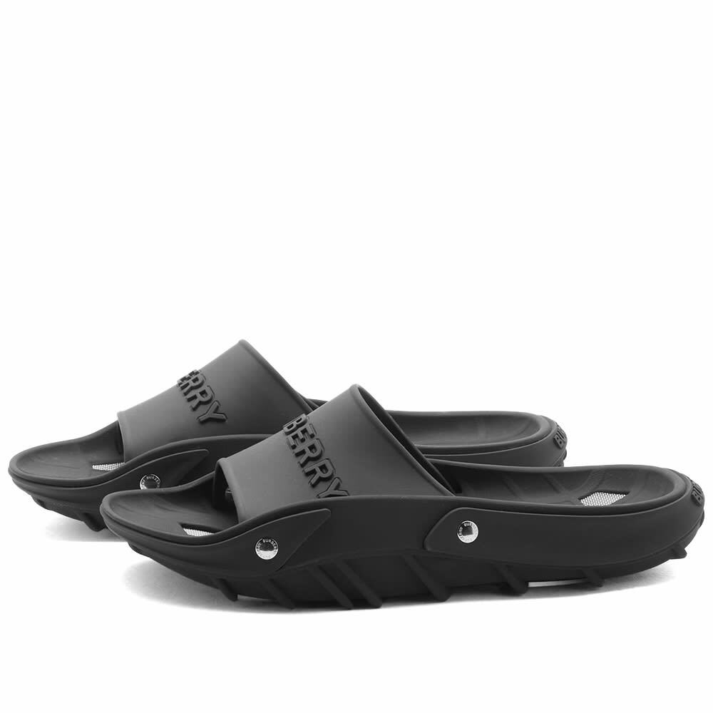 Burberry Men's Bucklow Slide in Black Burberry