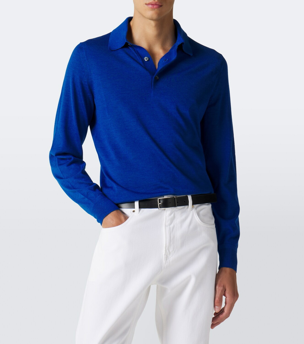 Tom Ford Cashmere and silk polo sweater
