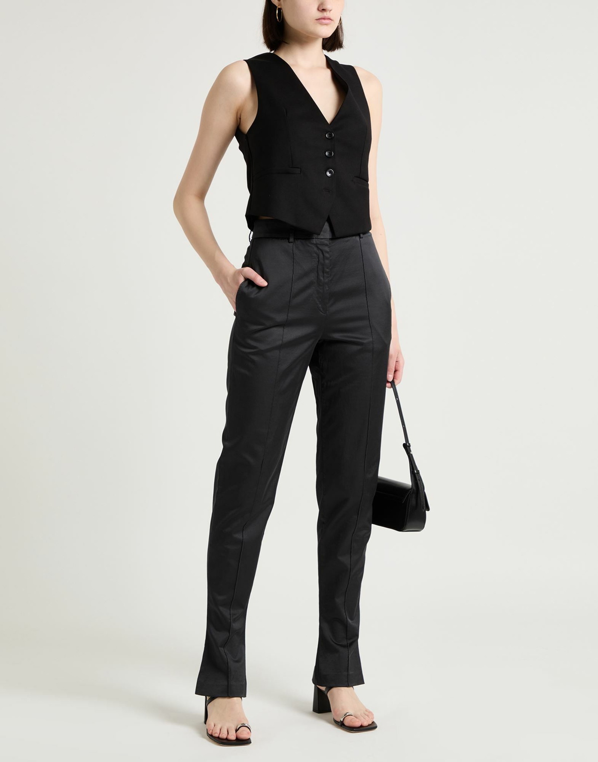 Cellar Door Womens Pants in Black