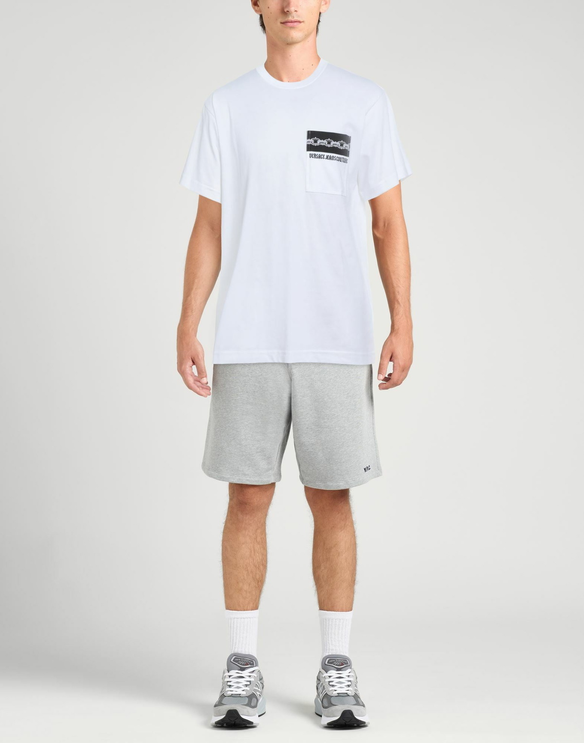 Versace Jeans Couture Mens T-shirt in White