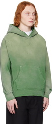 visvim Green Jumbo SB Hoodie