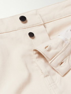 Sunspel - Slim-Fit Stretch-Cotton Drill Trousers - Neutrals