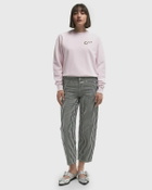 CLOSED EMBROIDERED SWEATSHIRT pink Women