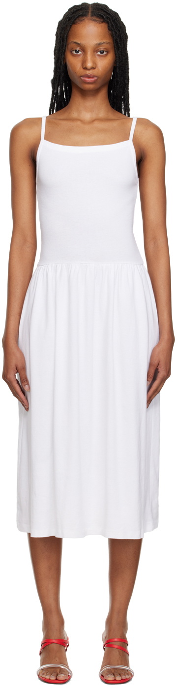 Gil Rodriguez White LaPointe Midi Dress