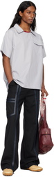 Stanley Raffington Black Tailored Cargo Pants