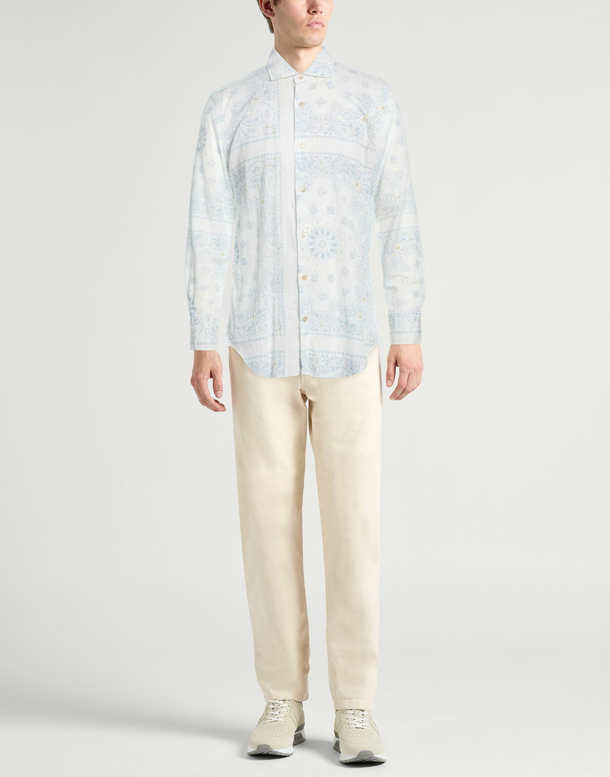 Eleventy Platinum Mens Shirt in White