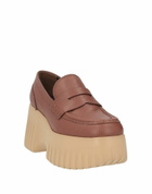 Hogan Womens Loafers in Brown
