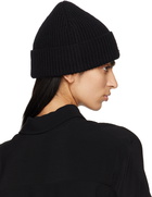 AMI Paris Black Red Ami de Cœur Beanie