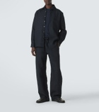 Saman Amel Linen straight pants