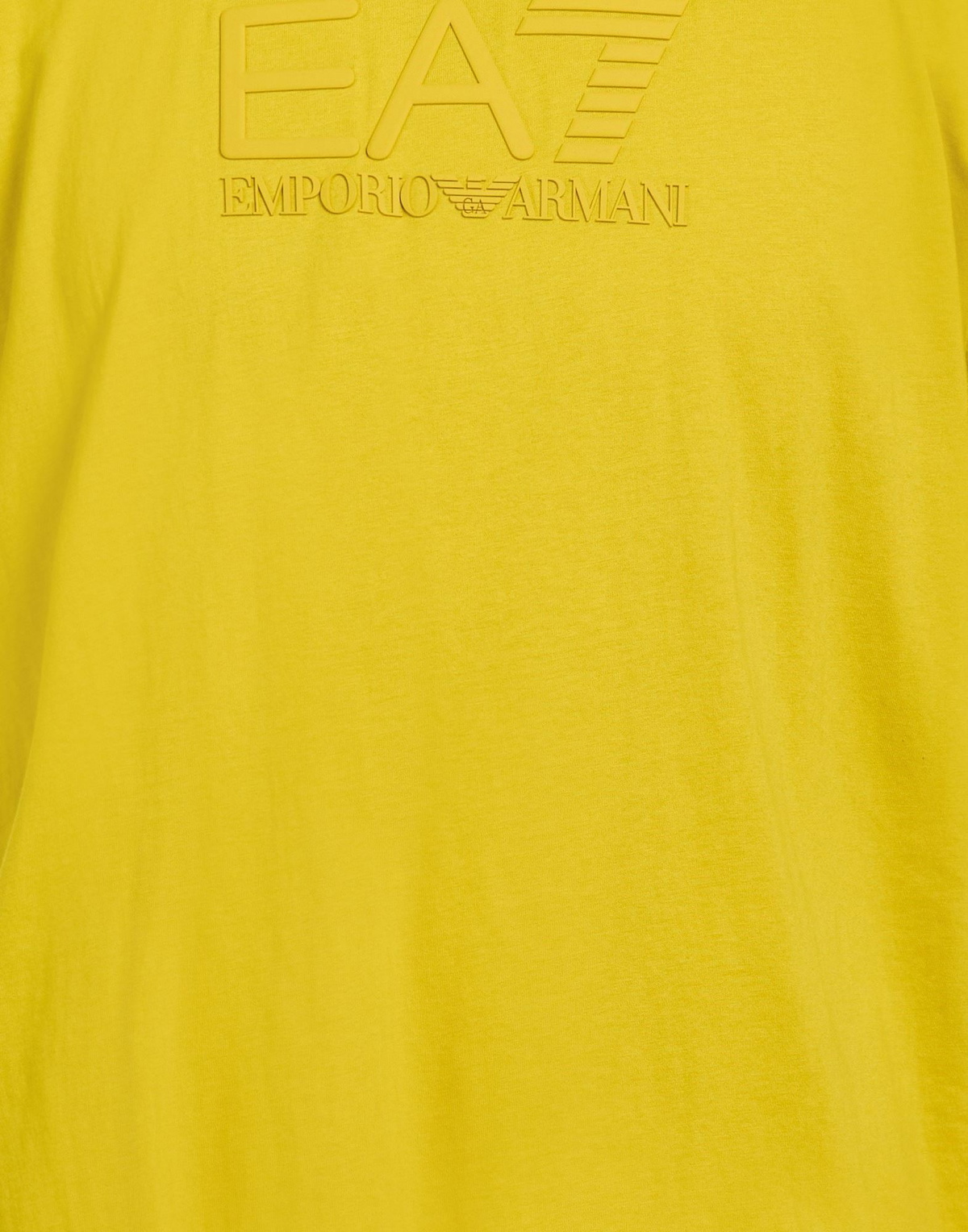 Ea7 Mens T-shirt Mustard