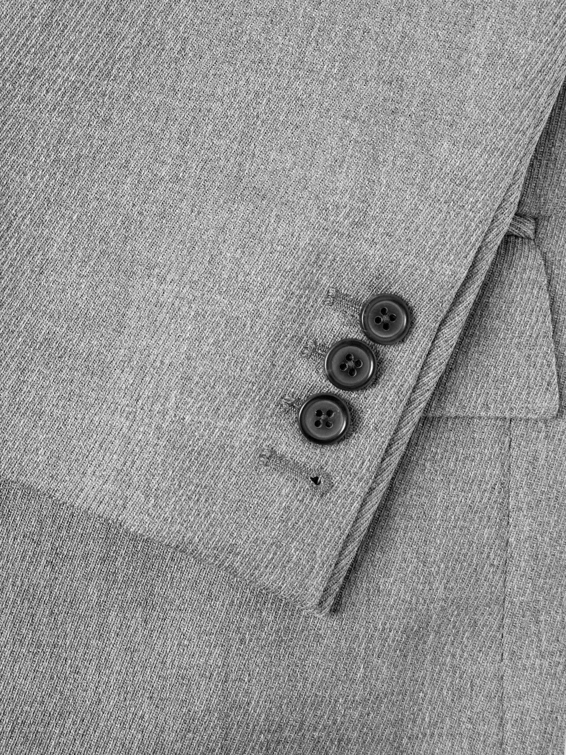 Thom Browne - Unstructured Embroidered Twill Jacket - Gray