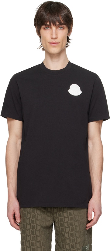 Photo: Moncler Black Patch T-Shirt