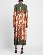 La Doublej Womens Midi dress Military in Green