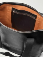 Rick Owens - Webbing-Trimmed Burnished-Leather Weekend Bag