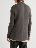 Rick Owens - Ribbed Recycled Cashmere and Wool-Blend Sweater - Brown