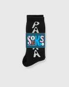 By Parra Hole Logo Crew Socks Black - Mens - Socks