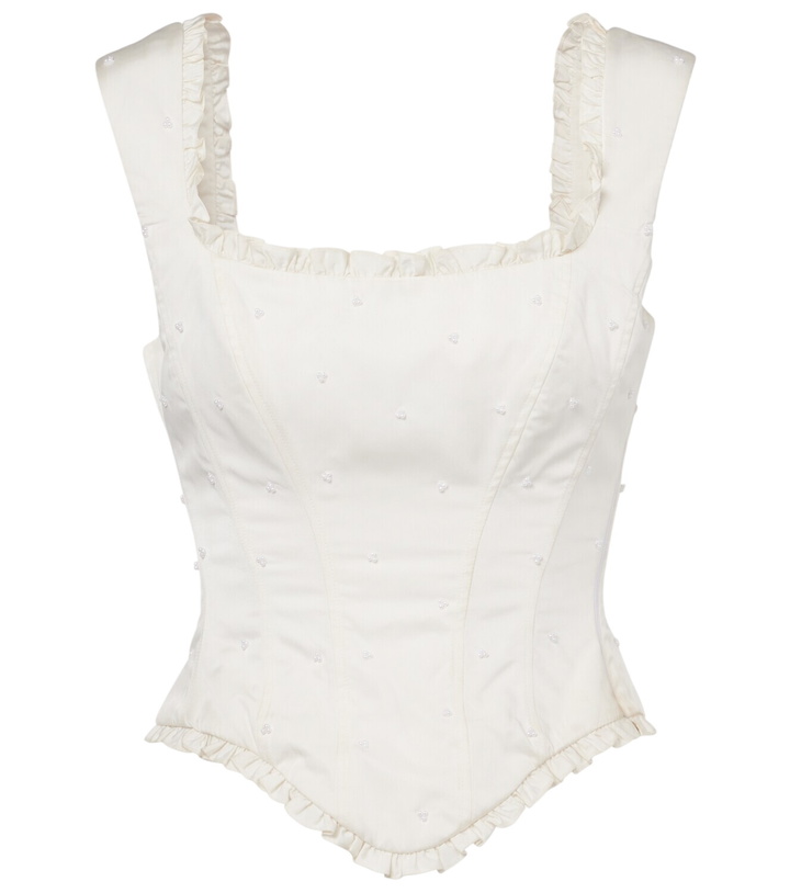 Photo: Clio Peppiatt Camelia embellished corset