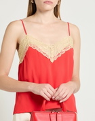 Jucca Womens Top Coral