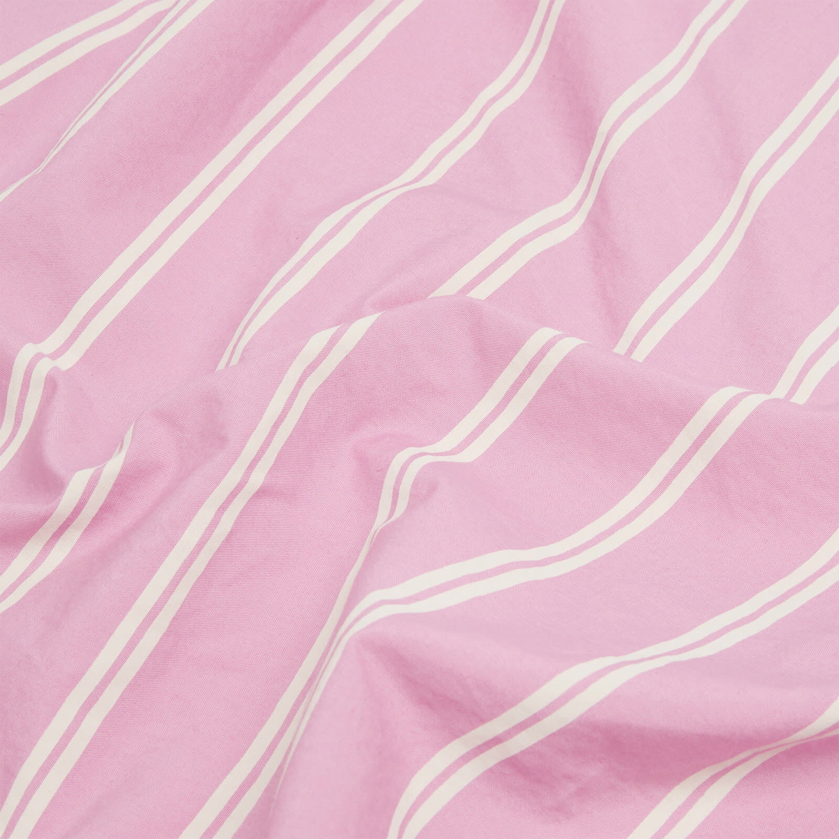 Tekla Fabrics Pillowcase in Mallow Pink Stripes 
