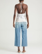 Re/done Womens Jeans in Blue