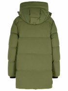 Moose Knuckles chelia 3q Green Nylon Blend Parka