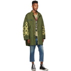 R13 Green Fishtail Parka Jacket