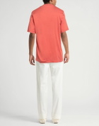 Fedeli Mens T-shirt in Salmon pink