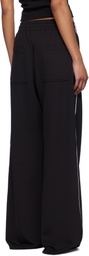 We11done Black Logo Track Pants