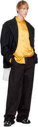 ANDREJ GRONAU Black Oversized Suit Blazer