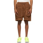 adidas x IVY PARK Brown Teddy Shorts