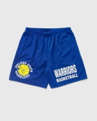 Mitchell & Ness Nba Gameday Mesh 7 In Shorts Vintage Logo Warriors Blue Sport & Team Shorts