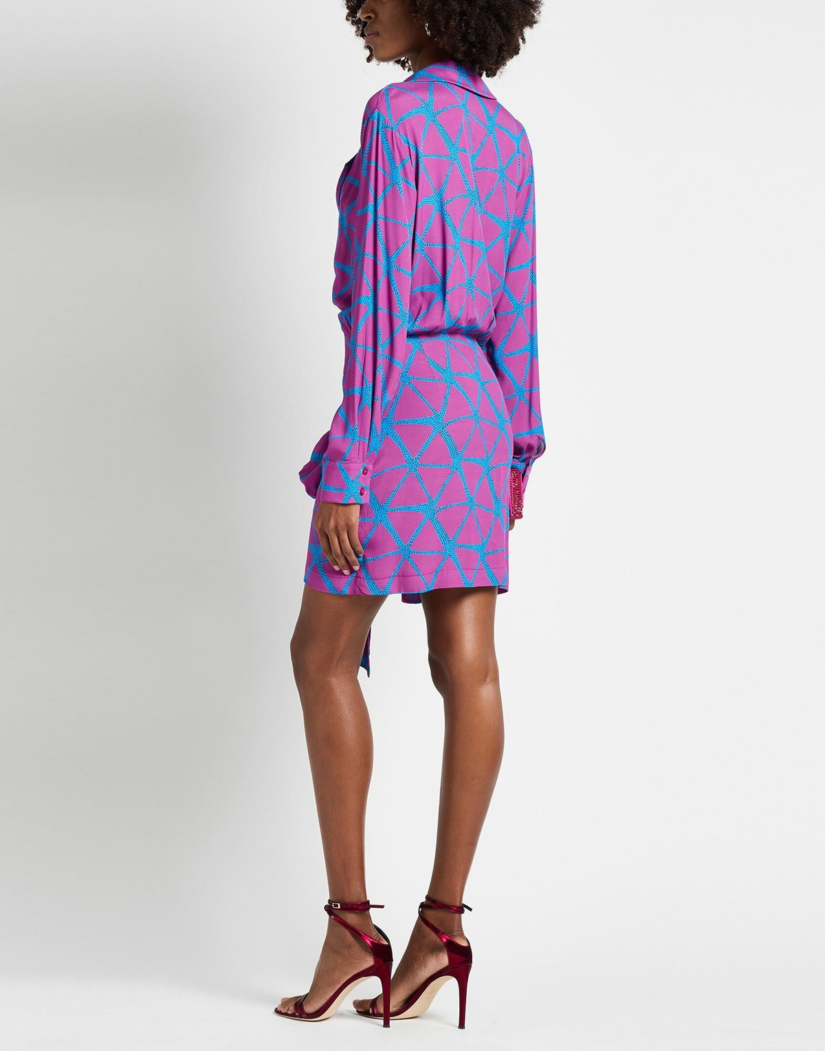 Jijil Womens Mini dress Mauve