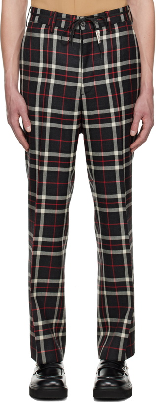 Photo: Marni Black Check Trousers