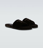 Tom Ford - Harrison velvet slides