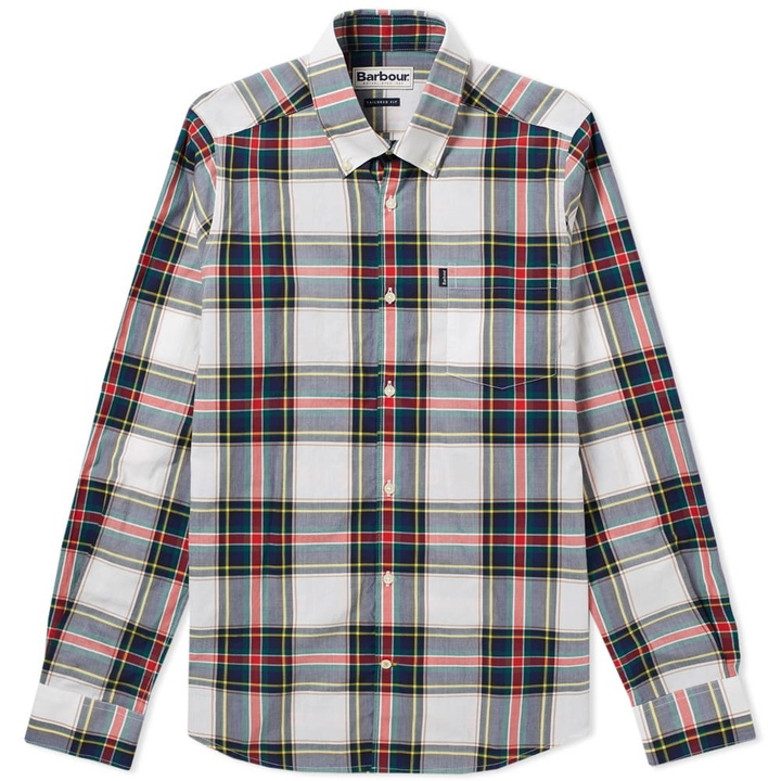 Photo: Barbour Oscar Shirt White