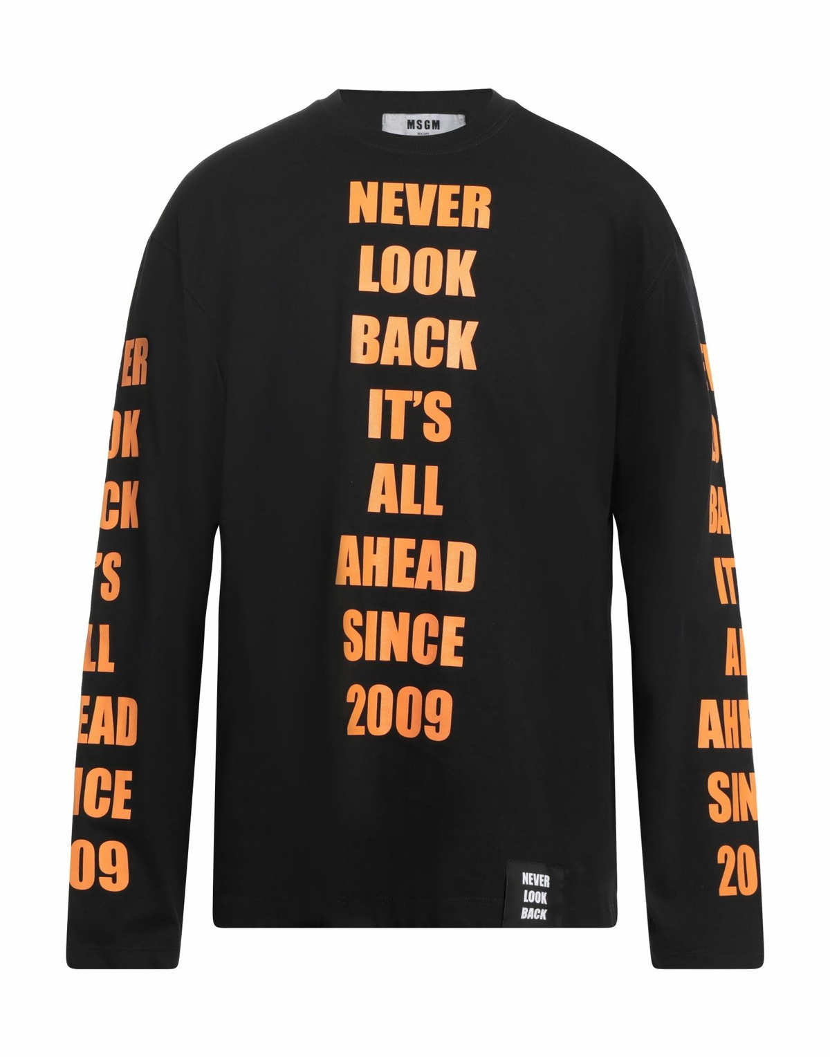 Msgm Mens T-shirt in Black