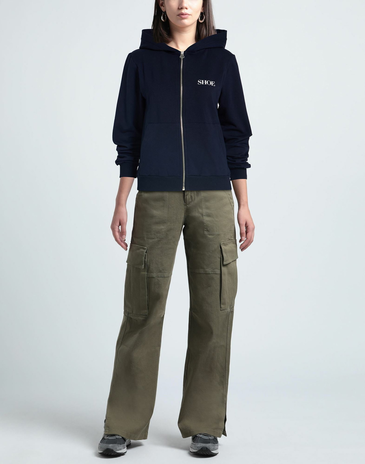 Shoe Womens Sweatshirt Midnight in Blue