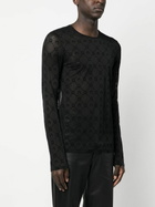 MARINE SERRE - Monogram Long Sleeve T-shirt
