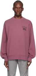 Carhartt Work In Progress Pink Stamp Sweatshirt