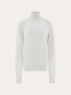 Ferragamo Mens Turtleneck in White