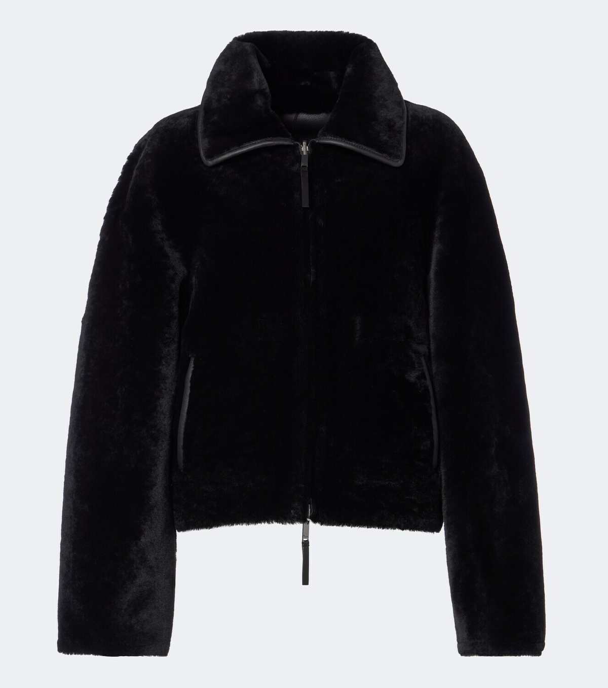 Joseph Kyro reversible shearling and leather jacket