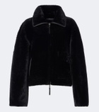 Joseph Kyro reversible shearling and leather jacket