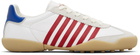Dsquared2 White Soccer Sneakers