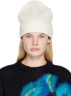 Nina Ricci Beige Rib Beanie