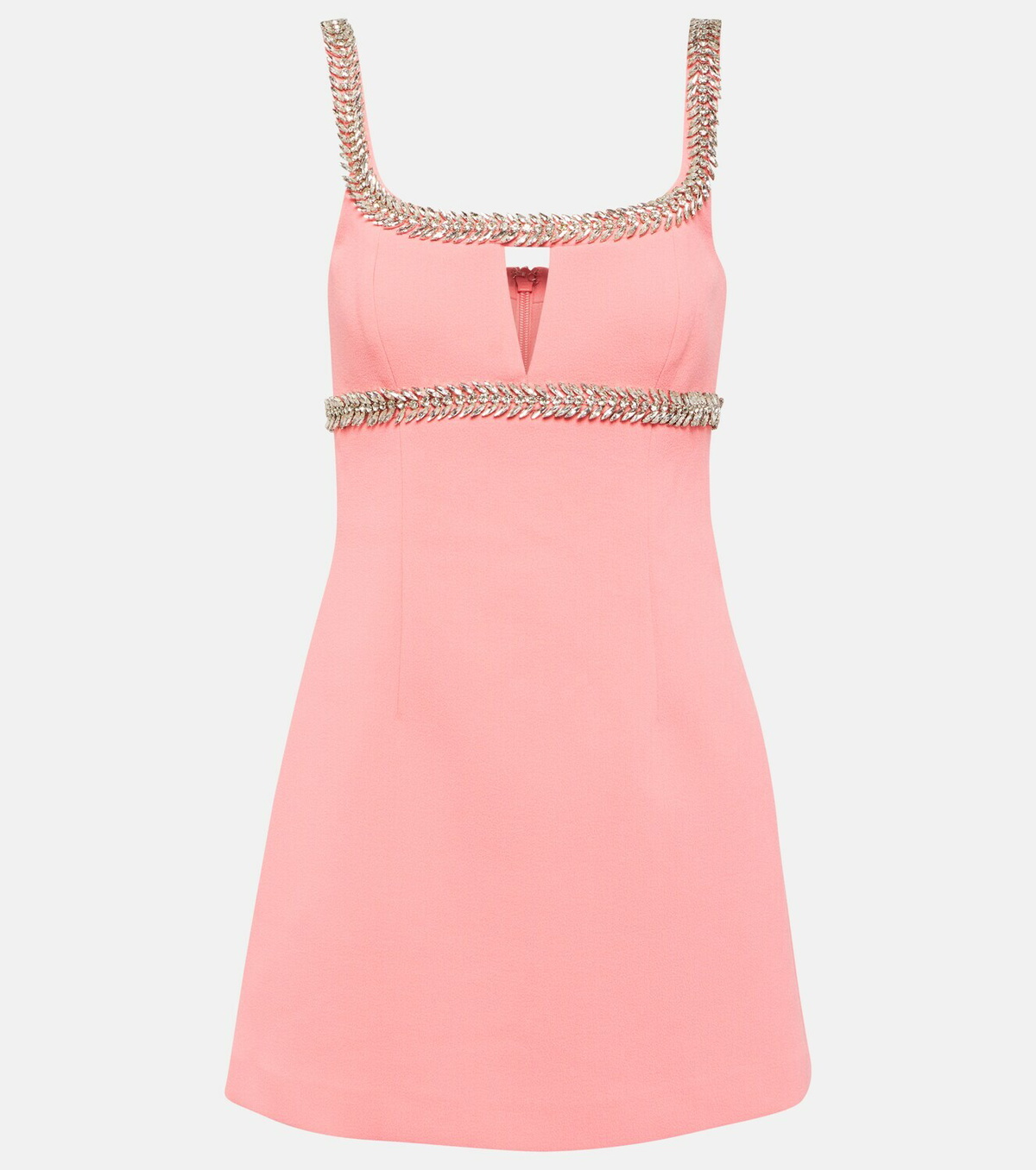 Rebecca Vallance Alpine embellished crêpe minidress Rebecca