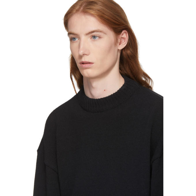 Our Legacy Black Sonar Roundneck Sweater Our Legacy Our Legacy Black Sonar Roundneck Sweater Our Legacy