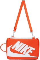 Nike Grey & Orange Shoe Box Tote