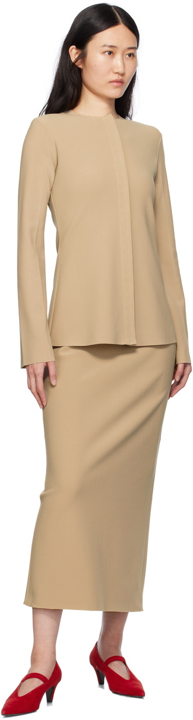 Birrot Taupe Lay2 Blouse