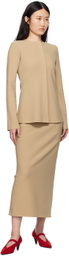 Birrot Taupe Lay2 Blouse