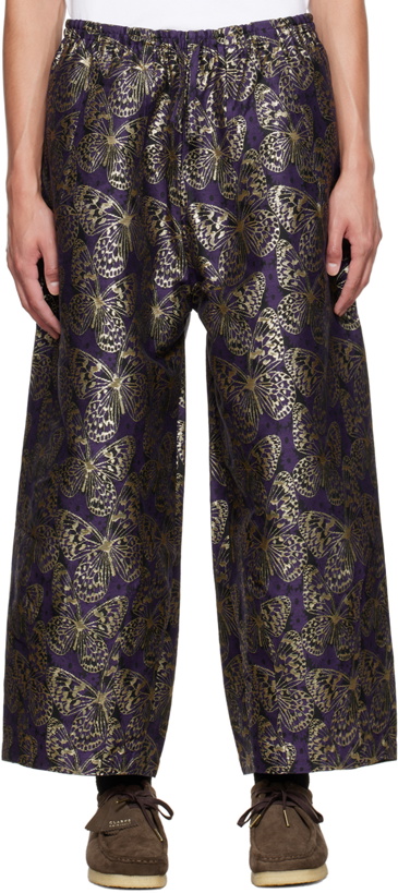 Photo: NEEDLES Purple H.D. Trousers